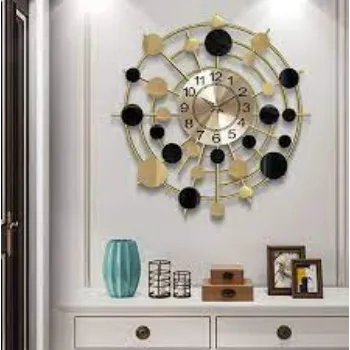 AK Brass Luxury Modern Decorative Home Decor Wall Clock  